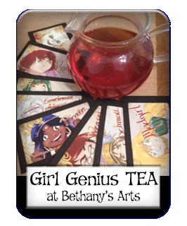 Girl Genius TEA at Bethany's Arts