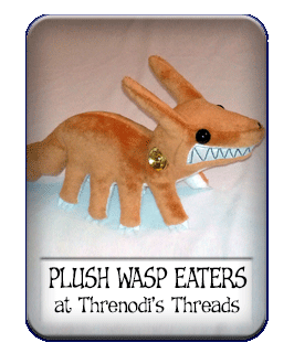 Plush Wasp Eaters at Threnodi's Threads